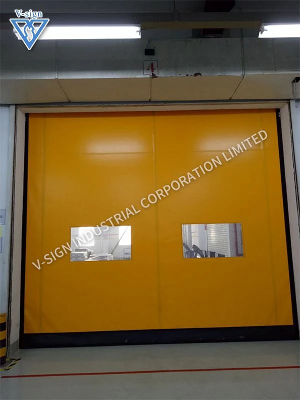 Fast Zipper Door